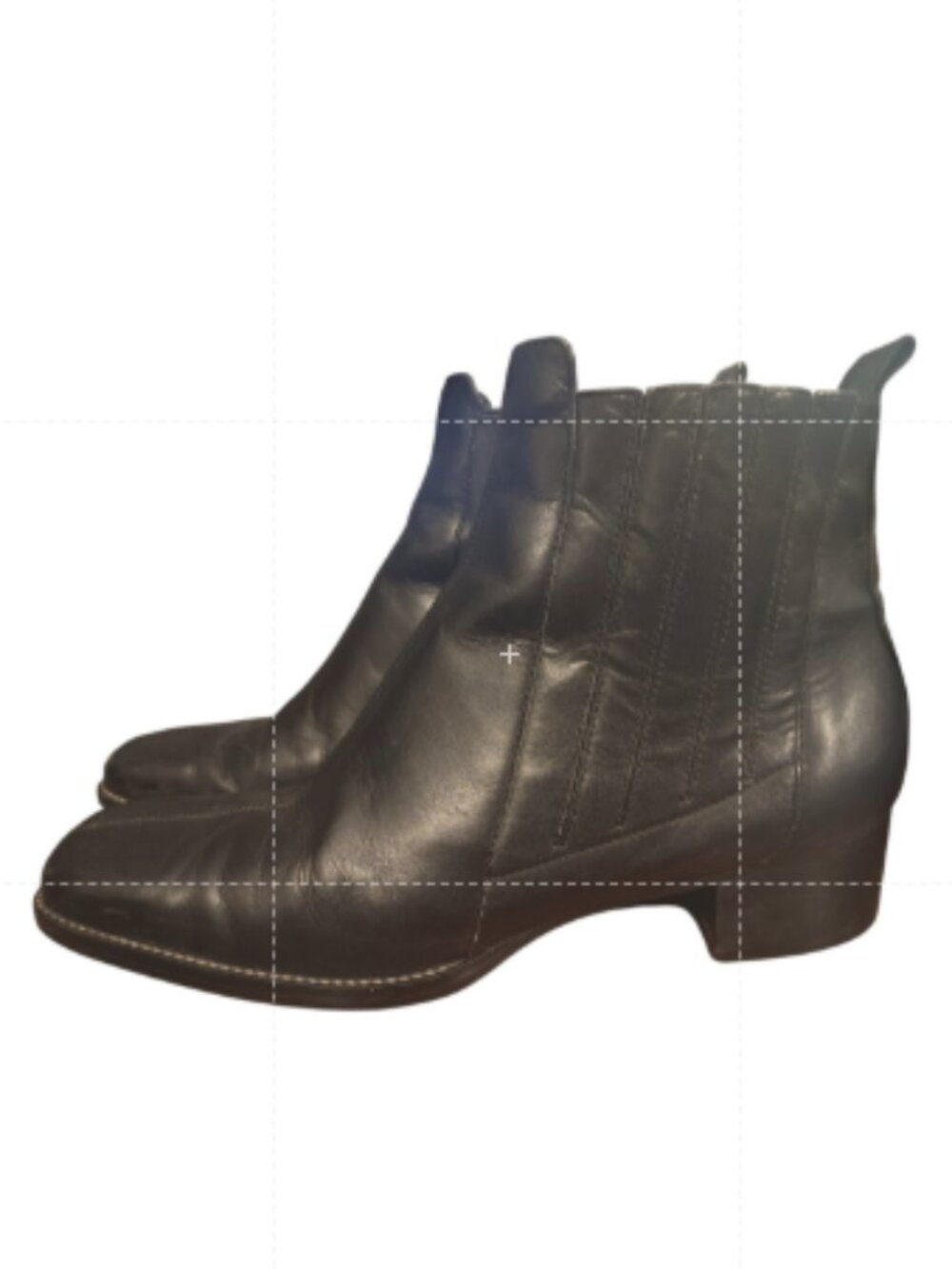 Trotters Apple Ankle Boots size 9.5N Black leather